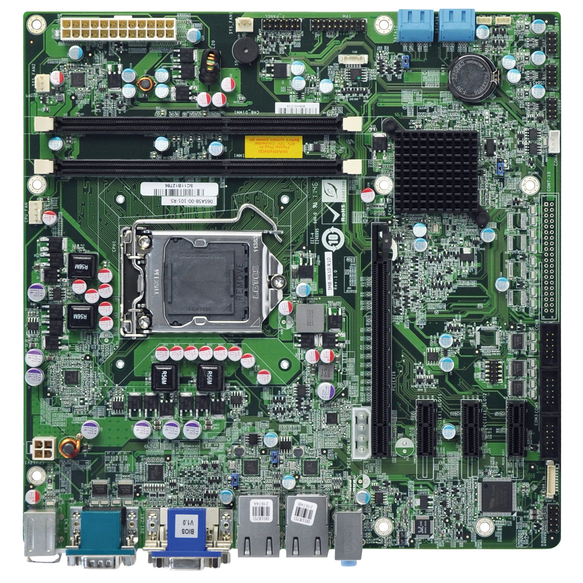 台湾威强IEI嵌入式主板IMBA-H810支持Core™ i7/i5/i3处理器H81芯片组