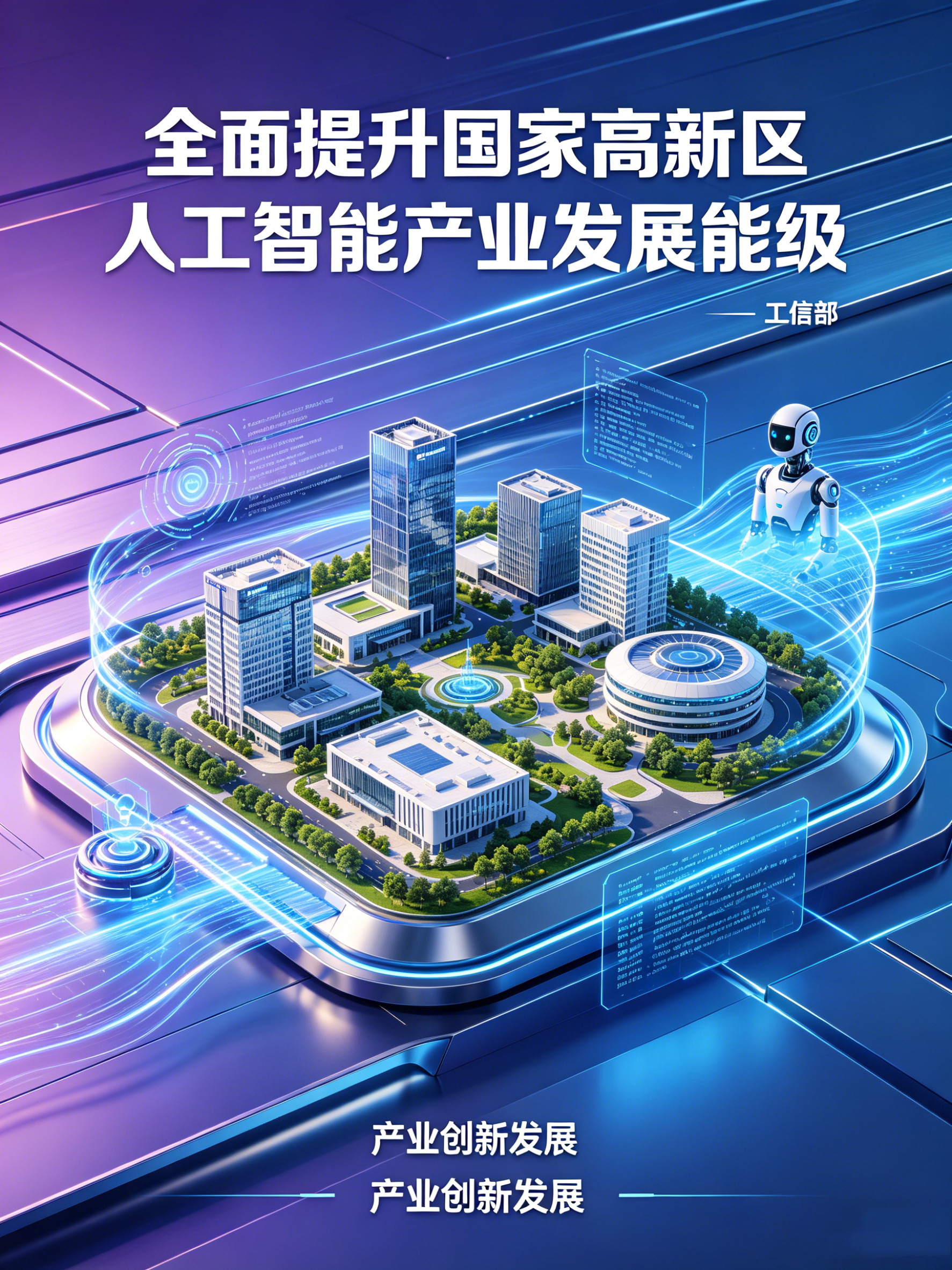 工信部：将全面提升国家高新区人工智能产业发展能级